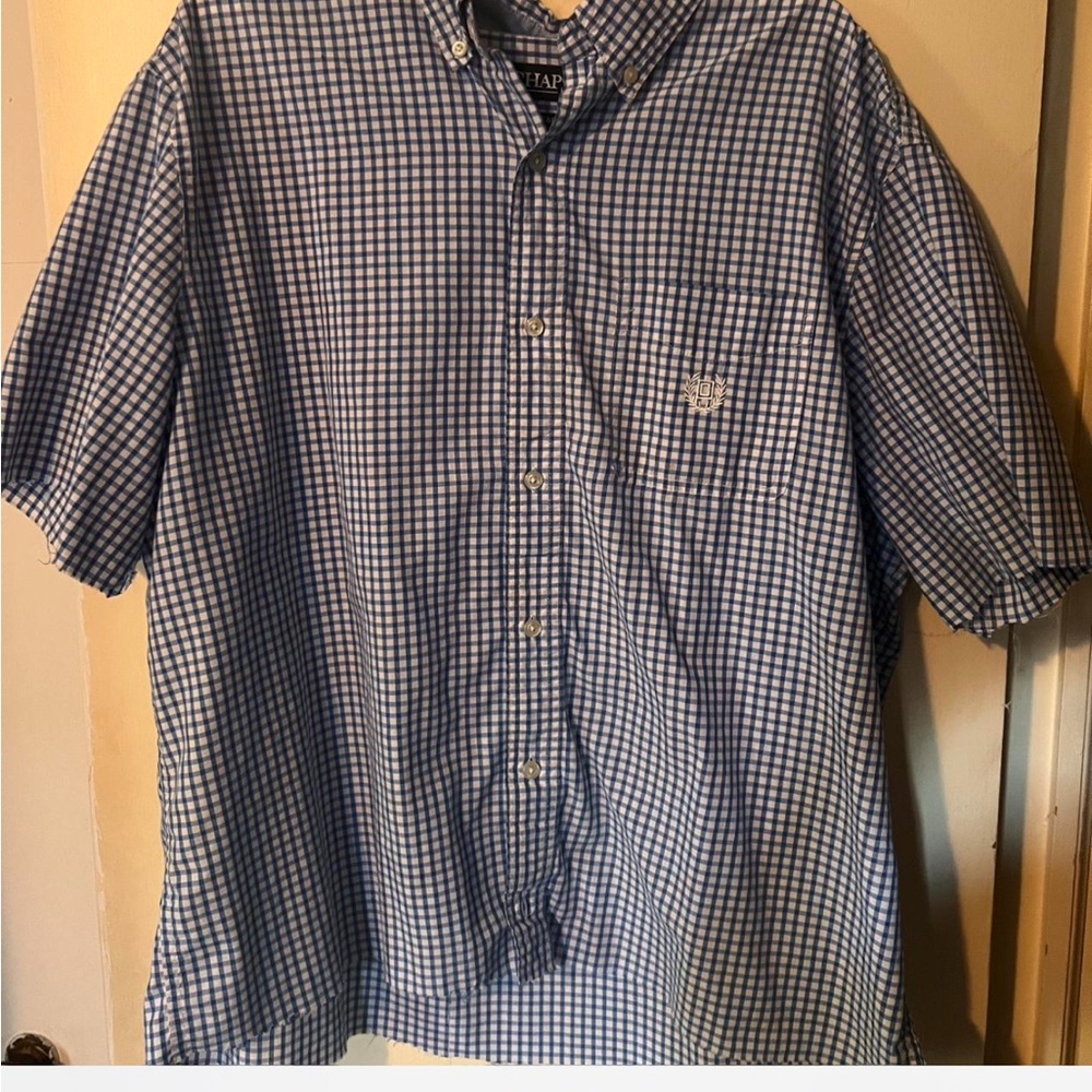 Tapout Blue Checkered Men's Shirt